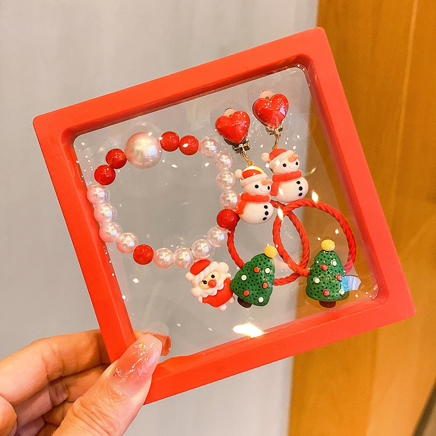 Wholesale Christmas children' s colorful bracelets